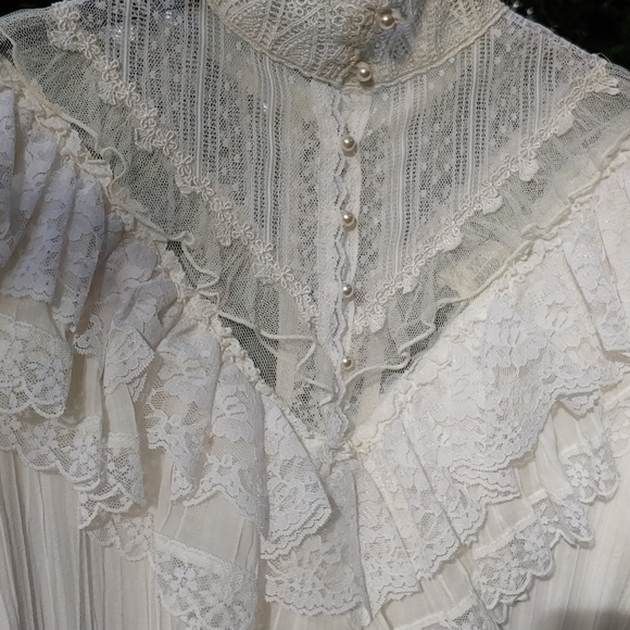 Vintage Gunne Sax Dress Size 11 - Picture 7 of 11